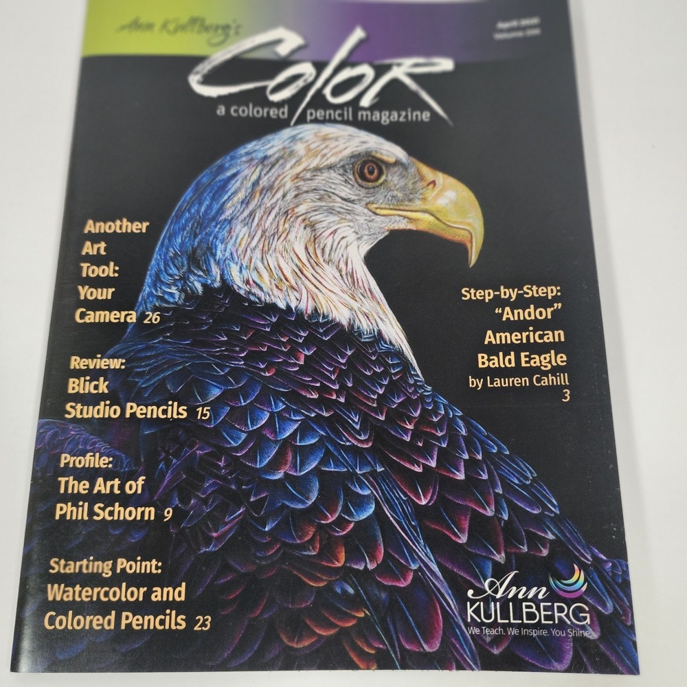 Color Magazine April 2021 By Ann Kullberg Colored Pencil Art‎